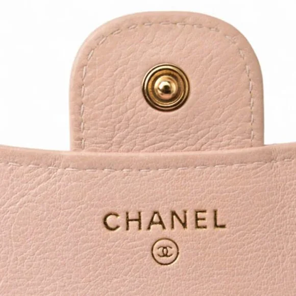 CHANEL Authentic Pink Leather Wallet - Picture 11 of 16